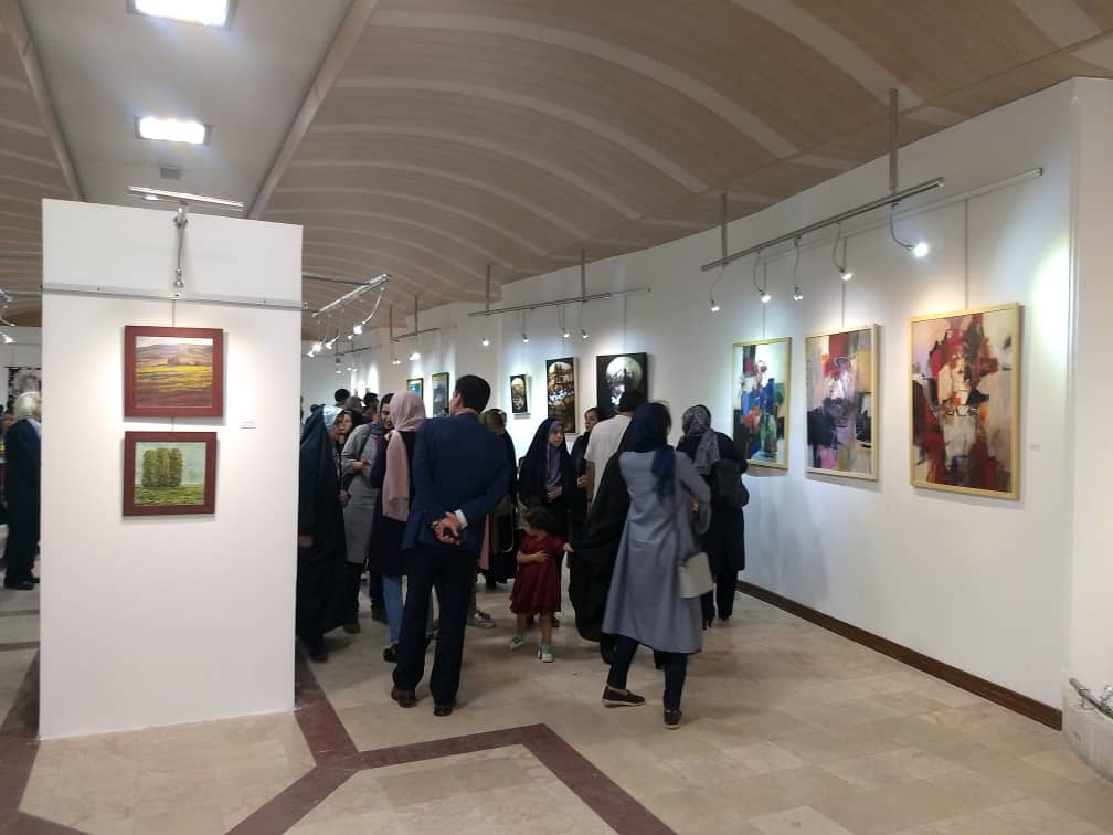 نمایشگاه آثار تعدادی از هنرمندان نقاش برجستۀ کشور گشایش یافت